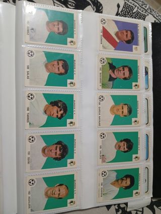 Cromos antiguos.