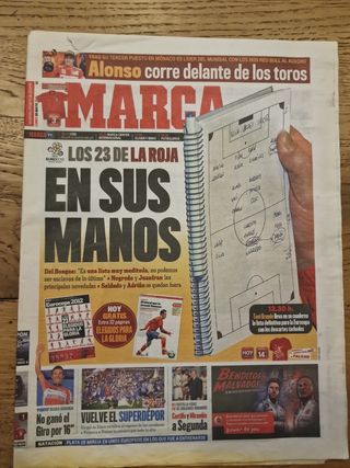 Periódico MARCA Ascenso Depor