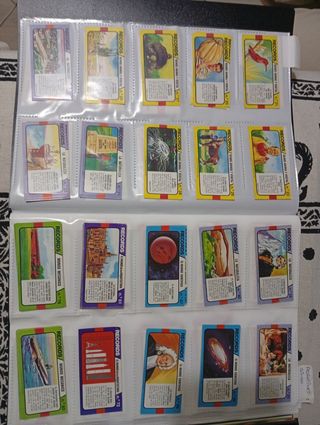 Cromos antiguos RÉCORDS DEL MUNDO 