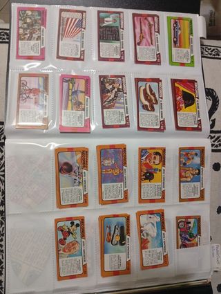 Cromos antiguos RÉCORDS DEL MUNDO 