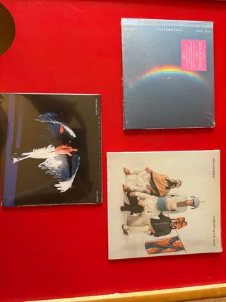 Pack 3 CD Coldplay Leo Rizzi Love of Lesbian