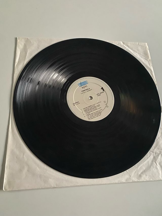 Vinilo Pimpinela Lucia y Joaquin