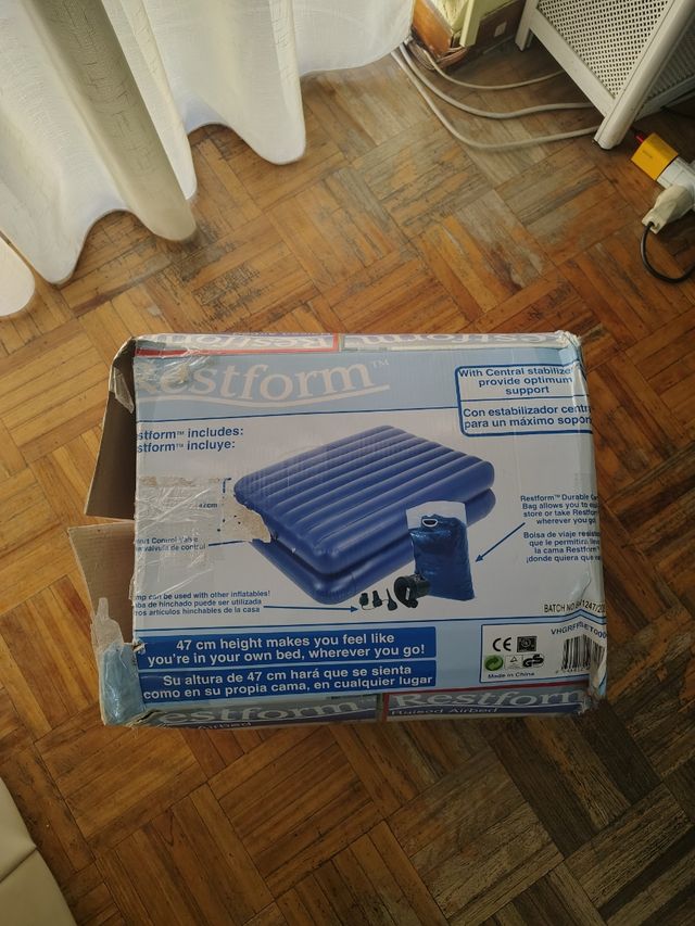 Cama hinchable restform más inflador