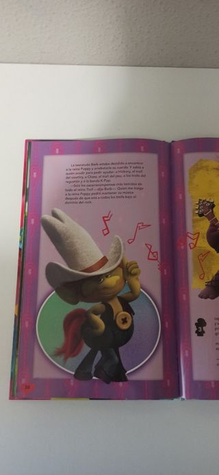 Libro musical Trolls gira mundial