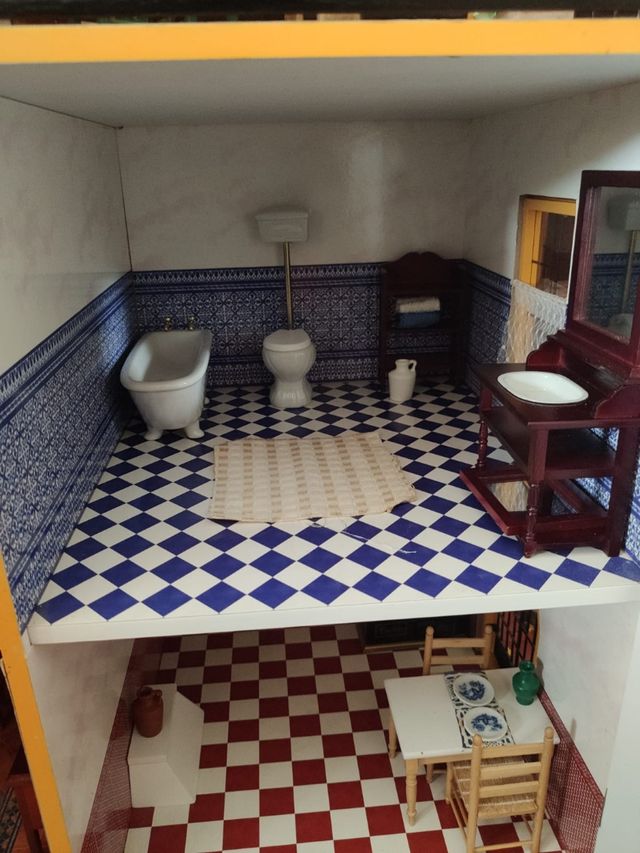 Casa de muñecas andaluza.