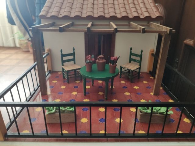 Casa de muñecas andaluza.