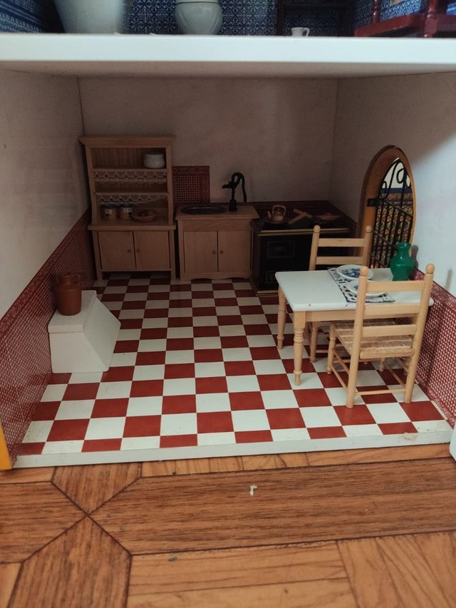 Casa de muñecas andaluza.