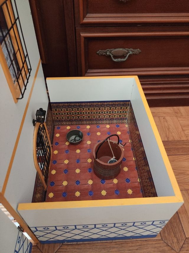 Casa de muñecas andaluza.