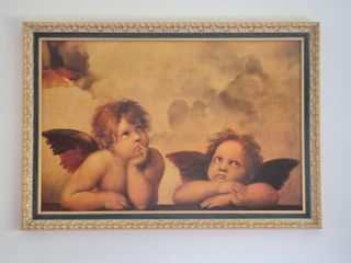 Cuadro de ángeles decorativo