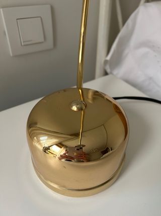 Lampara flexo dorado