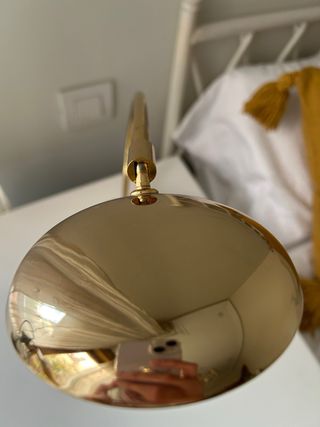 Lampara flexo dorado