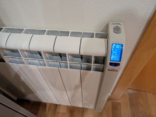 Radiador eléctrico calor azul 7 elementos