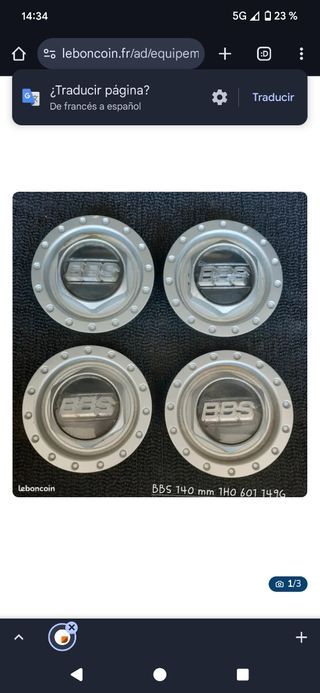 Tapas llantas bbs golf vr6