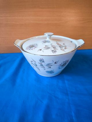 Sopera cerámica blanca