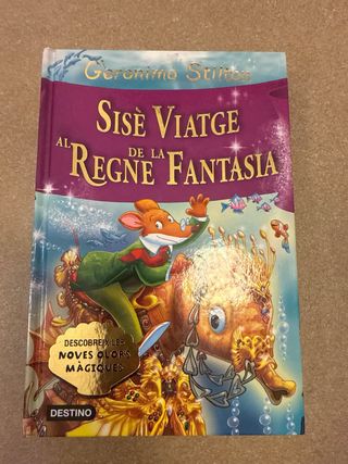 4 libros de la colección Geronimo Stilton