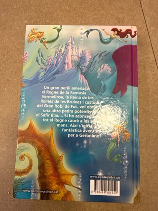4 libros de la colección Geronimo Stilton