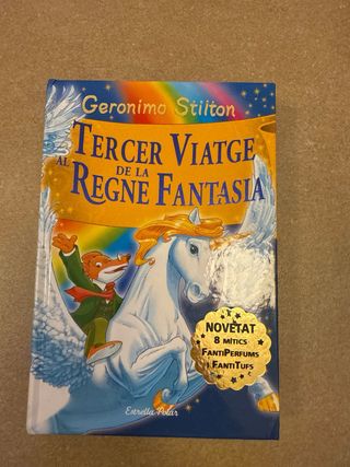 4 libros de la colección Geronimo Stilton