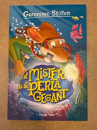 4 libros de la colección Geronimo Stilton
