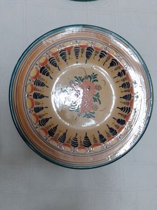 Pareja de platos ceramica  RDM  PAR