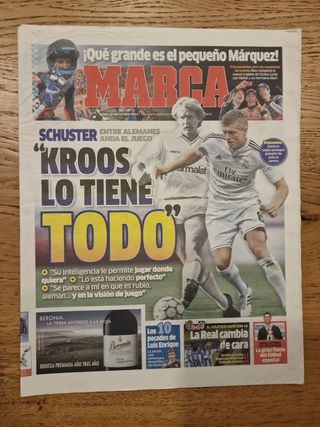 Periódicos AS y MARCA Motociclismo 2014