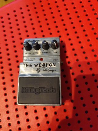 Pedal digitech the weapon,signature
