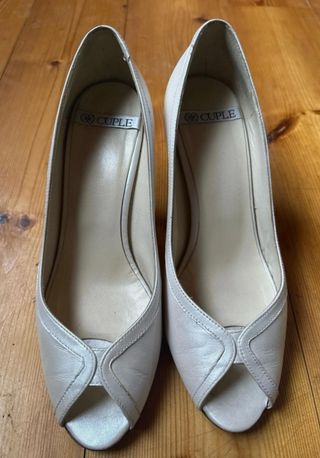Zapato salón novia 38