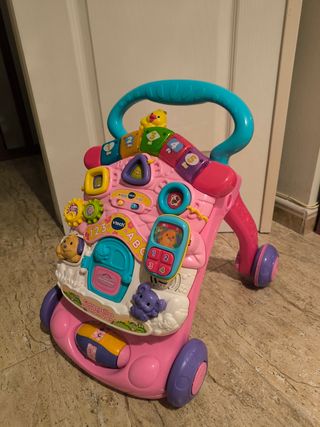 Correpasillos Andandín Vtech 2 en 1 Rosa