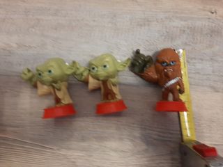 3 personaggi starwars 9cm