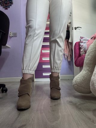 Botines marrones