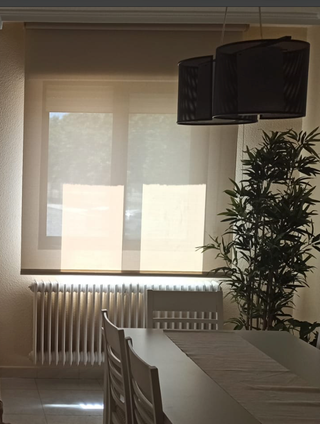 Store blanco lino 1,47 x 1,77