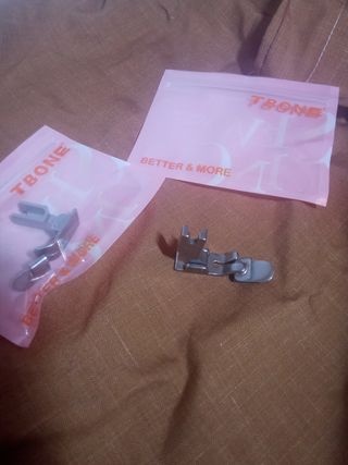 Pie maquina de coser plana