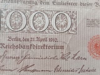 11 billetes antiguos Alemanes