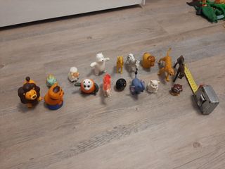 Set 15 pezzi animali zoo varie dimension