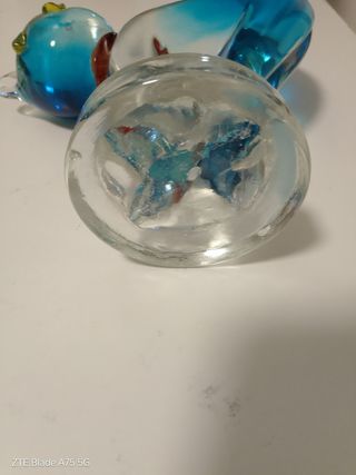 Figura murano vintage vetro sommerso