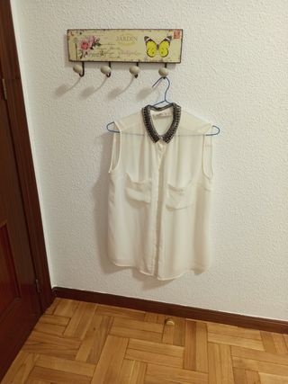 Camisa blanca talla M zara