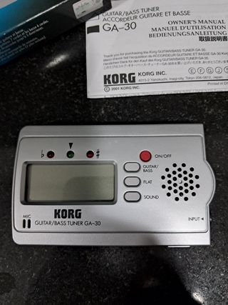 Afinador guitarra  korg GA-30