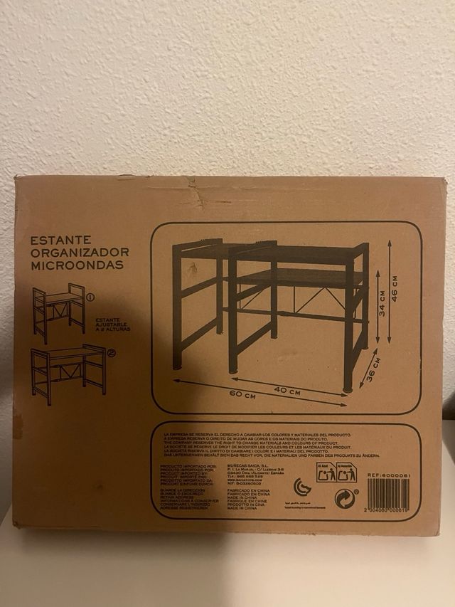 Estanteria organizadora