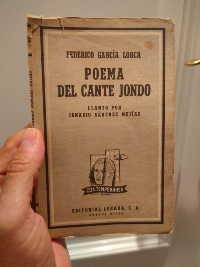 Poema del Cante Jondo mítica editorial Losada