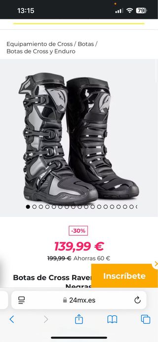 Botas enduro
