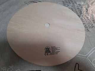 Reloj de madera infantil