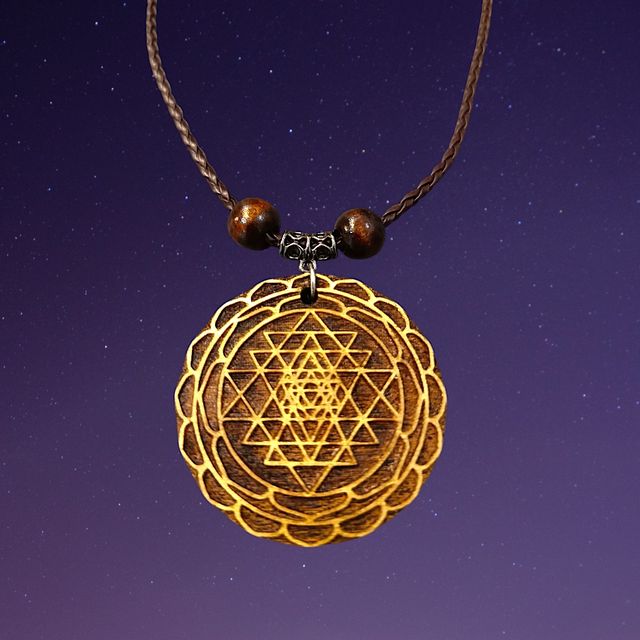 Collana Sri Yantra, meditazione