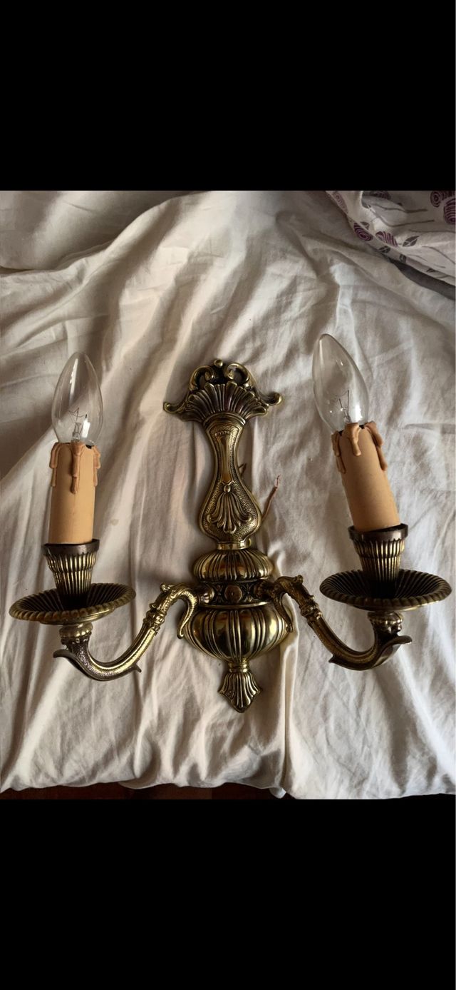 Aplique de pared antiguo