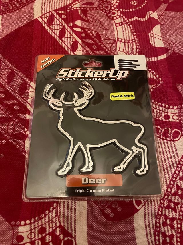 adhesivo forma de ciervo