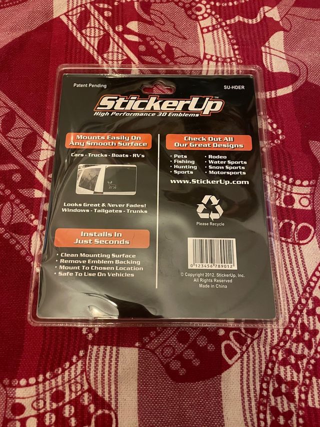 adhesivo forma de ciervo