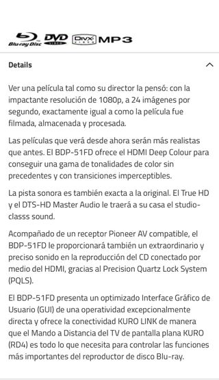 pioneer BDP51FD
