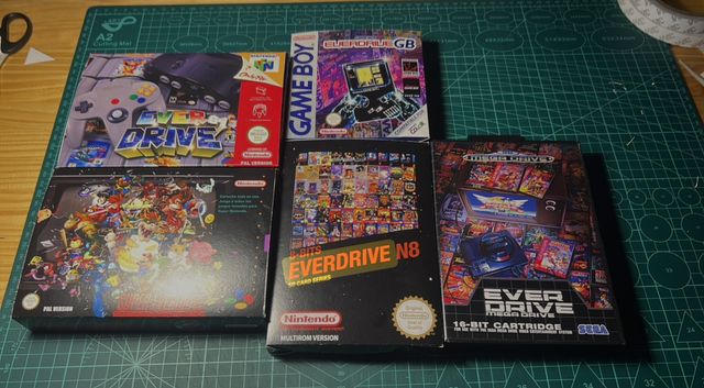 Cajas Videojuegos Everdrive