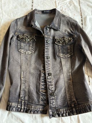 Chaqueta vaquera chica