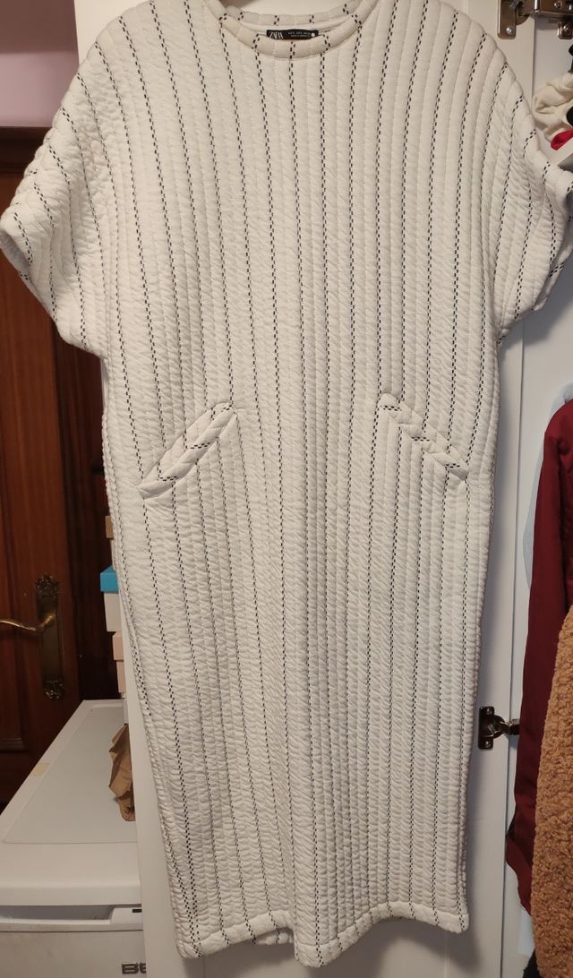 Vestido rayas zara