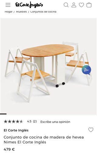 Mesa con sillas ***URGE POR MUDANZA***