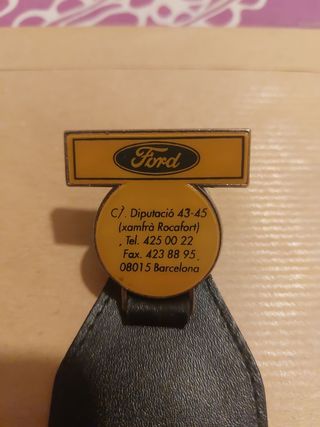 Llavero Ford Donnay motor, s.a.